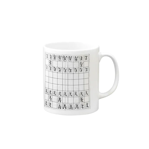 親の顔より見た初手▲６八銀 バージョン2 Mug