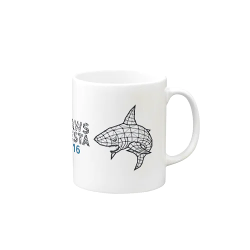 POLY_SHARK(black) Mug