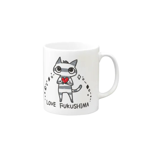 にゃんだべえ_LOVE FUKUSHIMA Mug