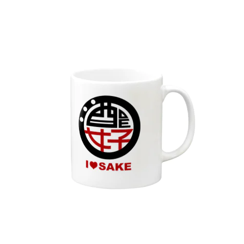 I♥SAKE女子会ロゴグッズ Mug