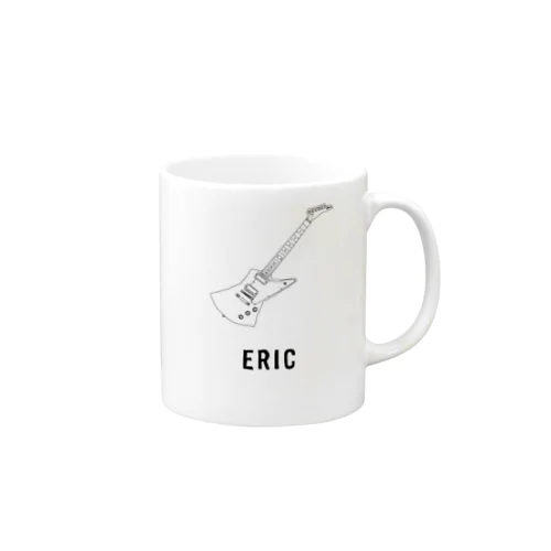 ERIC -black line- マグカップ