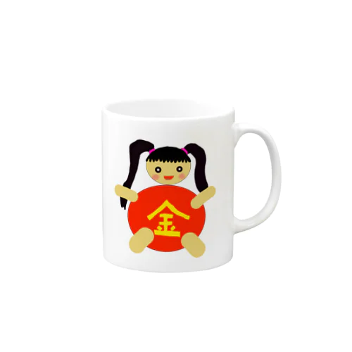 女金（除菌）太郎 Mug