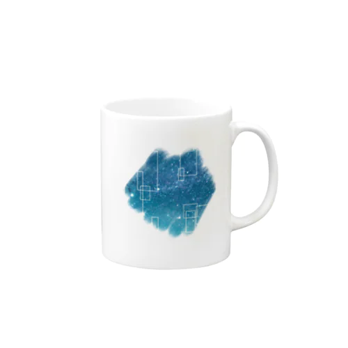 夜空の絵の具/ Mug