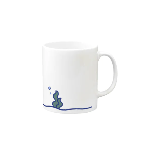 泳ぐプラナリア Mug