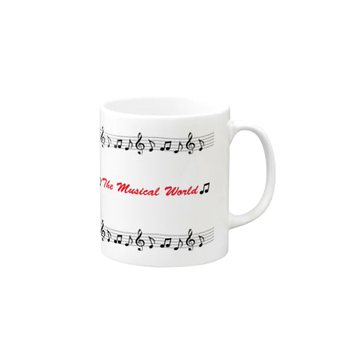 The Musical Worldーおんぷの世界ー Mug