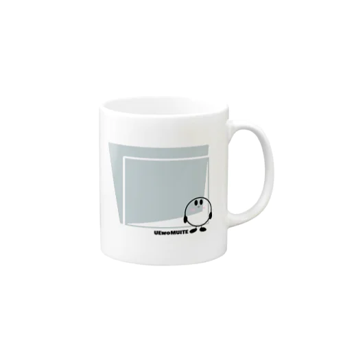 UE wo MUITE メタルくん Mug