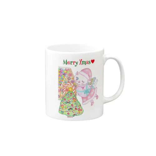 ニャンタクロースの愛の魔法のプレゼント🎄 Mug