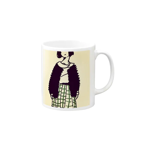 ファッション・ガール Mug