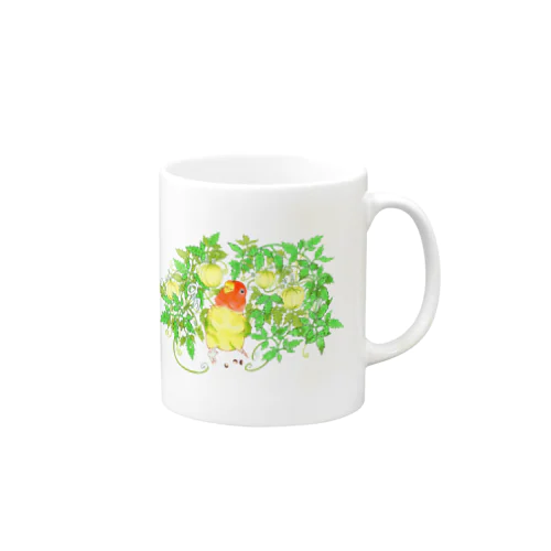 【コザクラインコ】枠なし9月のオピーチョ Mug