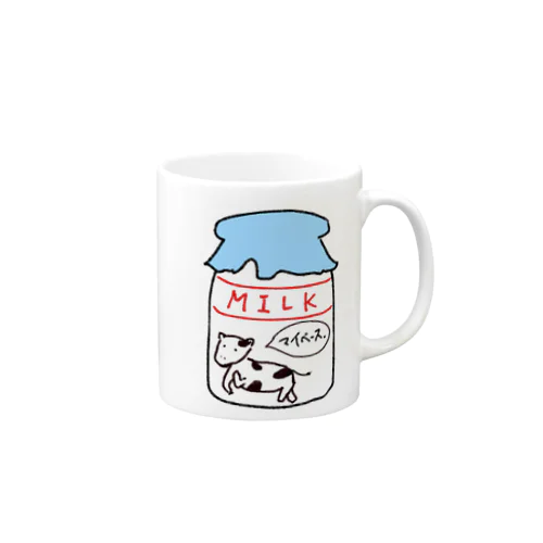 マイペースcowくん Mug