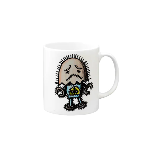 モジャモジャになったカタカタ🤖 Mug