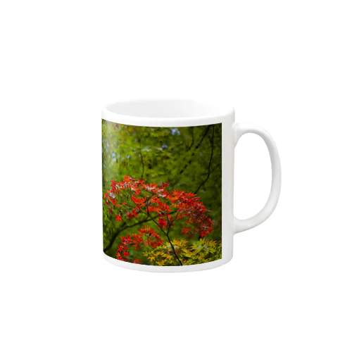 秋の紅葉 Mug