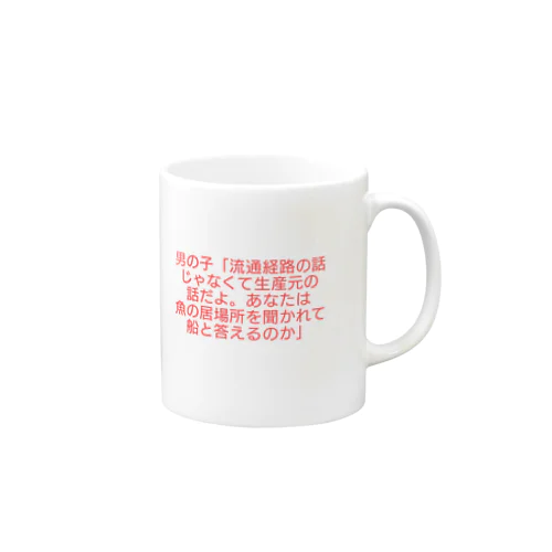 生産元の話 Mug