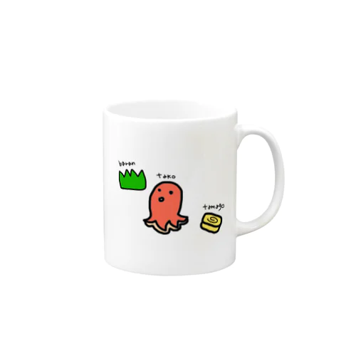 たこさん Mug