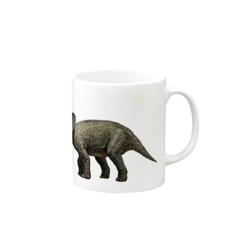 トリケラトプスデザインのマグカップ Mug