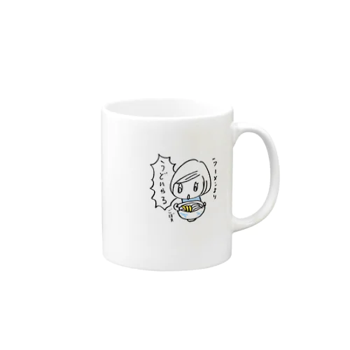 ラーメンよりうどんやろ Mug