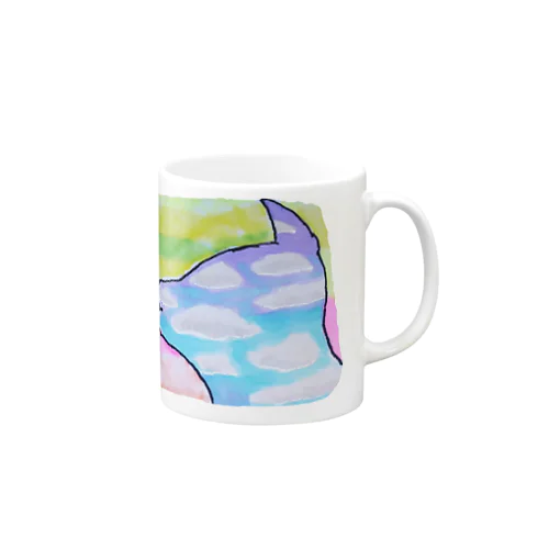 空ネコ Mug