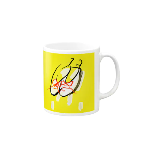 濡れた上履き、優しさで乾く。 Mug