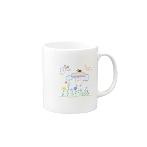 重量挙げひよこ Mug