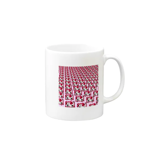 メンタルヘラる　pink Mug