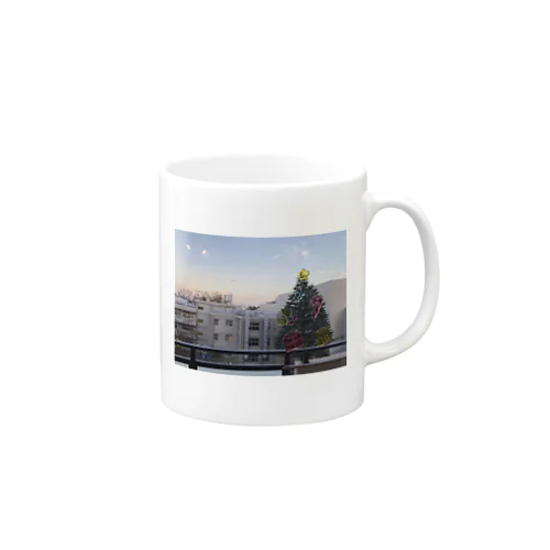 メリー借景クリスマス Mug