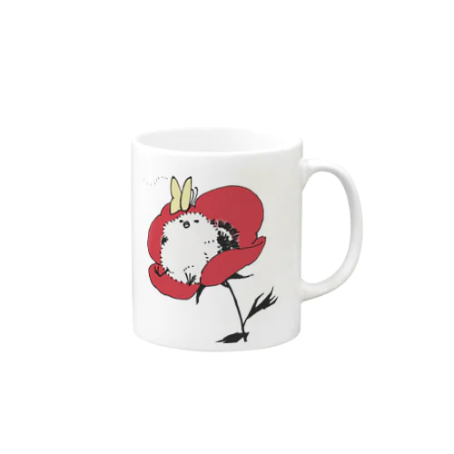 アネモネにのって Mug