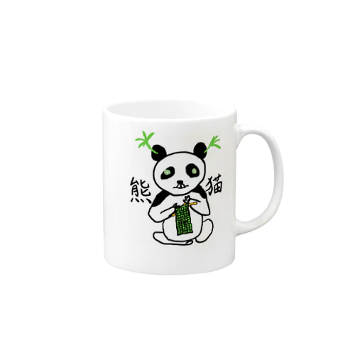 じわじわ熊猫 Mug