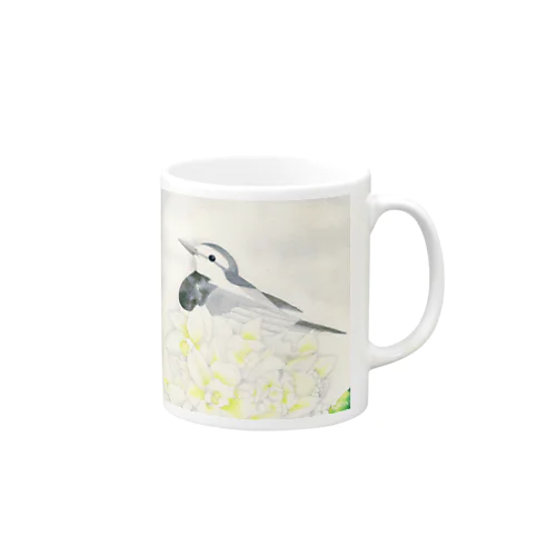 White〜ハクセキレイ Mug