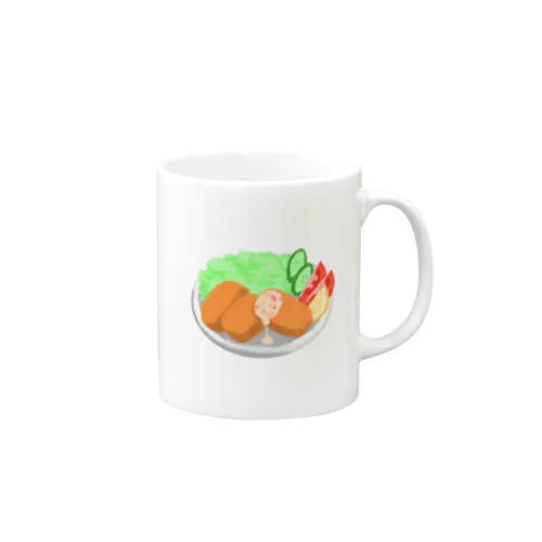 カニクリームコロッケ Mug