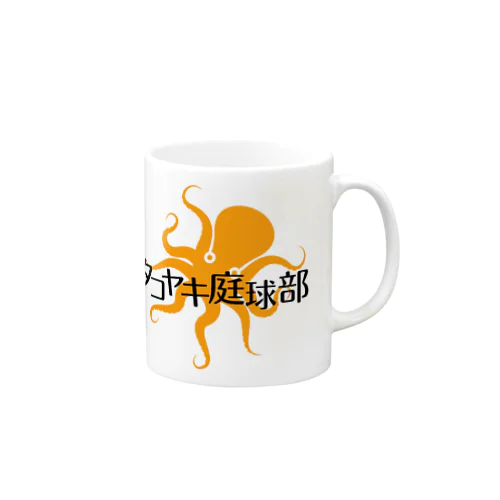 東京タコヤキ庭球部タイトルロゴ Mug