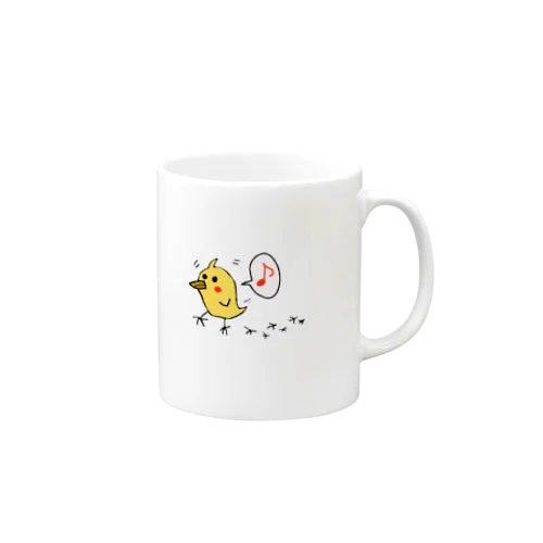 ヒヨコのコマル Mug