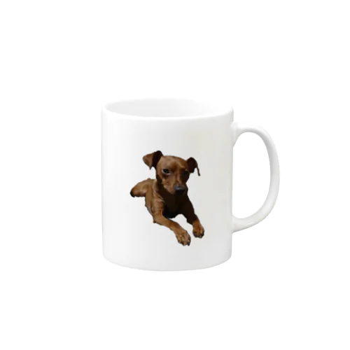 犬　ミニピン　ミニチュアピンシャー Mug