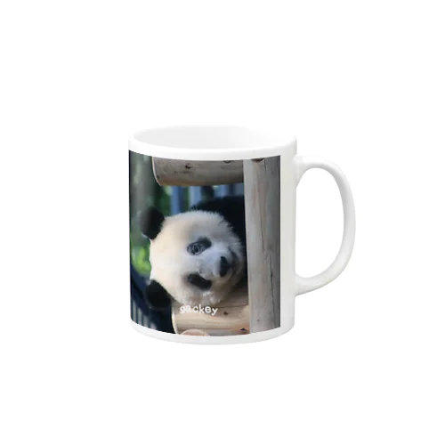 ひょっこり PANDA Mug