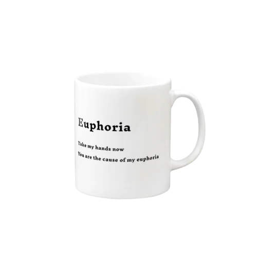 Euphoria     ロゴ マグカップ