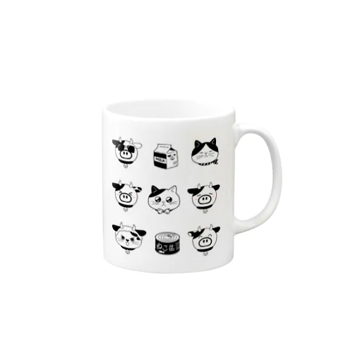 猫探し Mug