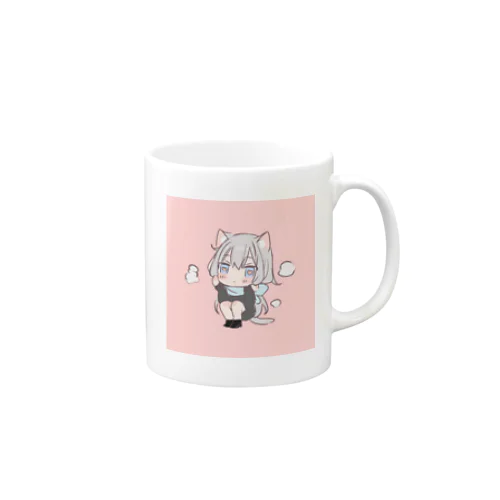 mafu pink Mug