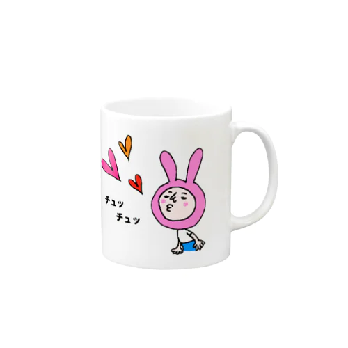 ウサ吉   ラブリー Mug