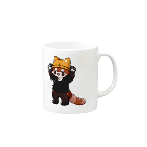 ぽこんさん いかくのポーズ Mug