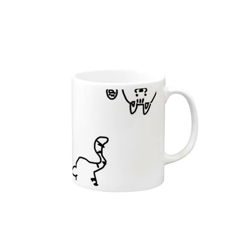 long long cat Mug