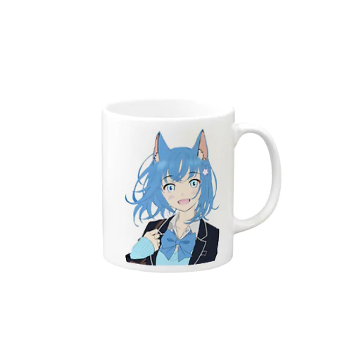 猫耳ありこちらが通常 Mug