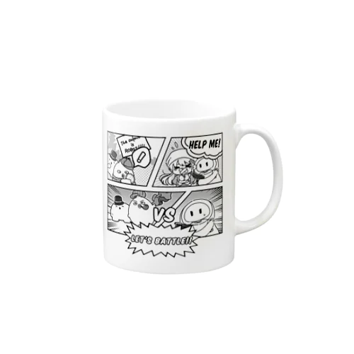 ひよこ探偵vsロボット Mug