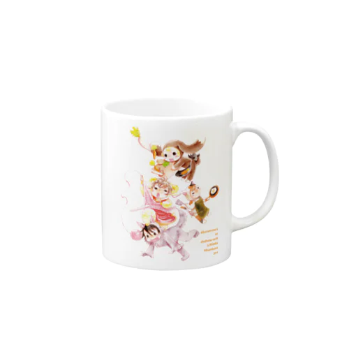 きぐるみ村の動物たち Mug