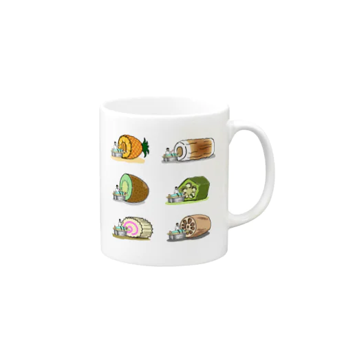 MRI(食べ物詰め合わせ) Mug