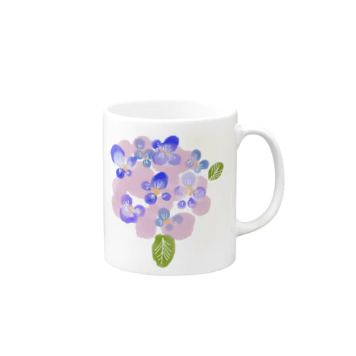 君の名は紫陽花 Mug