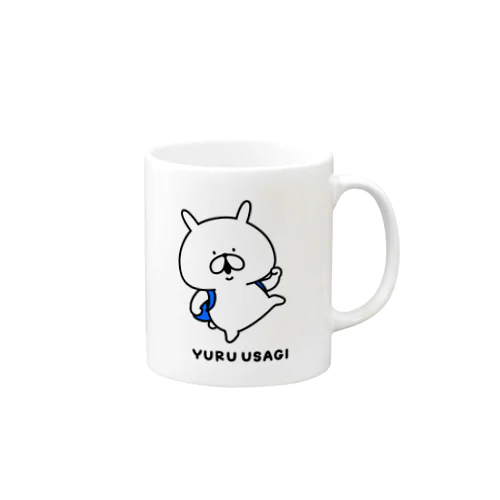 ゆるうさぎ 今日も元気！ Mug