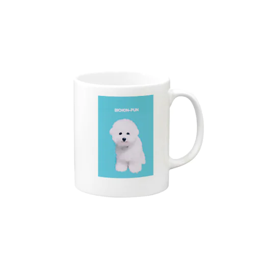 ドデカ犬 / bichon-pun Mug