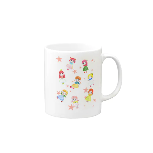 女の子ばっかり Mug