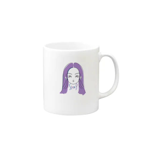 sleepy girl  Mug