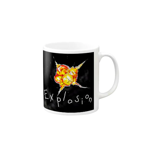 爆発 Mug