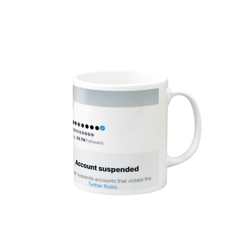 Account suspended Mug